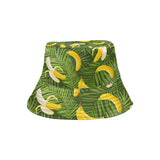 Banana Palm Leaves pattern Unisex Bucket Hat