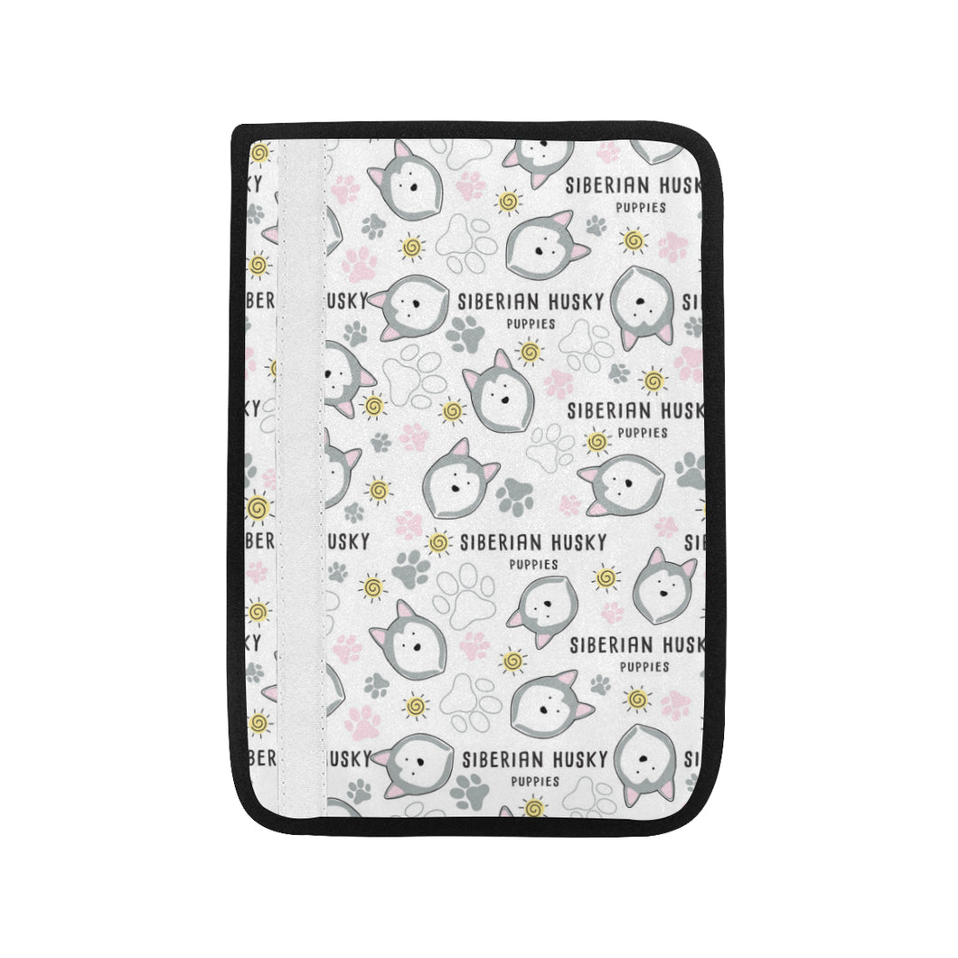 Siberian Husky design pattern Car Seat Belt Cover