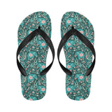 Elephants jungle pattern Unisex Flip Flops