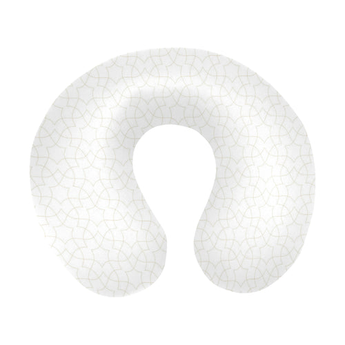 arabic white pattern U-Shaped Travel Neck Pillow