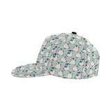 Cute Penguin pattern All Over Print Snapback Cap