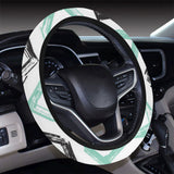 zigzag  chevron paint pattern Car Steering Wheel Cover