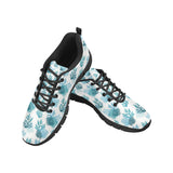 Coral Reef Pattern Print Design 04 Men's Breathable Sneakers ( Model 055)