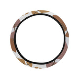 American football ball pattern Car Steering Wheel Cover