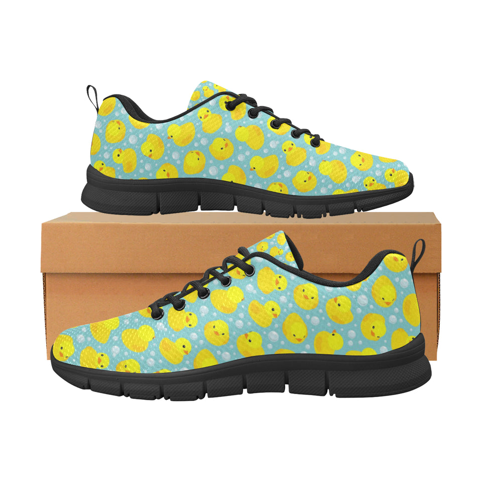 Duck Toy Pattern Print Design 03 Men's Breathable Sneakers ( Model 055)