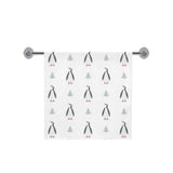 Penguin pattern Bath Towel