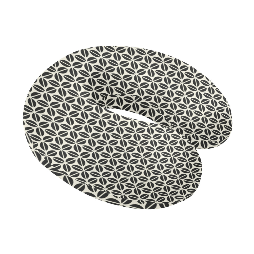 Coffee bean abstract modern pattern U-Shaped Travel Neck Pillow