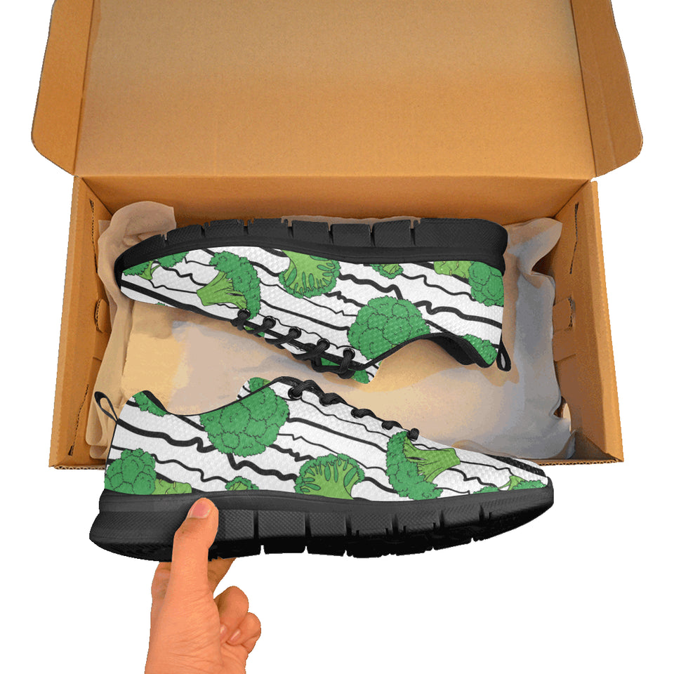 Cool Broccoli pattern Men's Sneaker Shoes