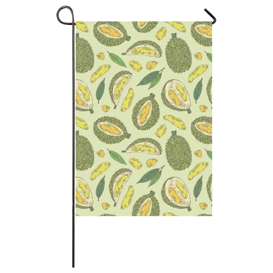 Durian leaves pattern background House Flag Garden Flag