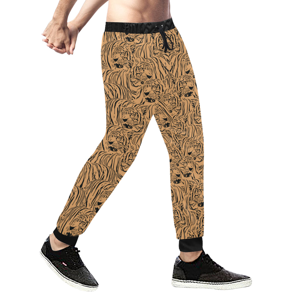 Bengal tigers pattern Unisex Casual Sweatpants