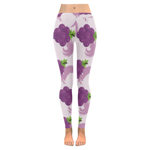 Cute Grape pattern Women's Legging Fulfilled In US