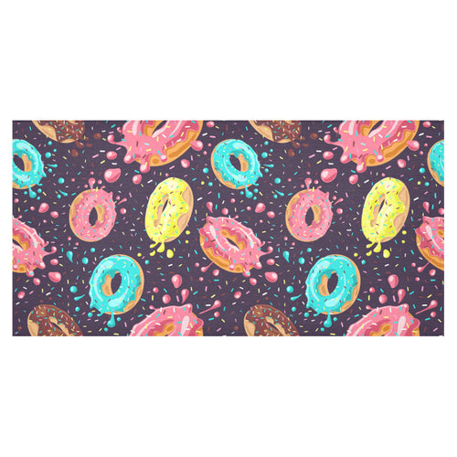 Colorful donut glaze pattern Tablecloth