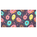 Colorful donut glaze pattern Tablecloth