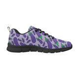 Eggplant Pattern Print Design 03 Men's Breathable Sneakers ( Model 055)