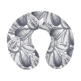 Guava tropical hand drawn pattern U-Shaped Travel Neck Pillow