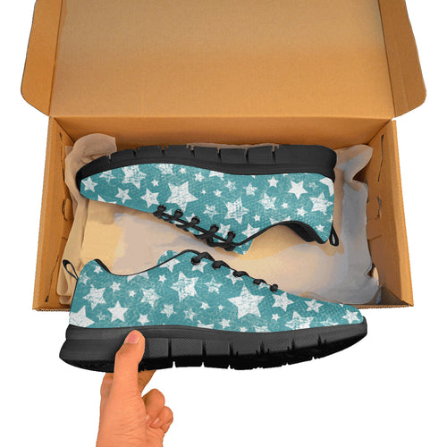 Vintage star pattern Women's Sneaker Shoes