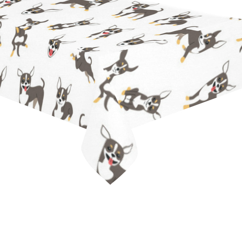 Chihuahua dog pattern Tablecloth