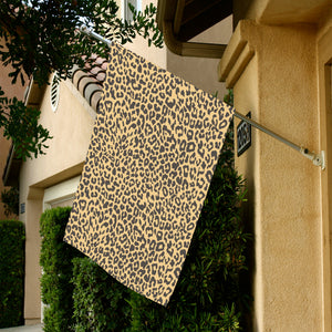 Leopard skin print House Flag Garden Flag