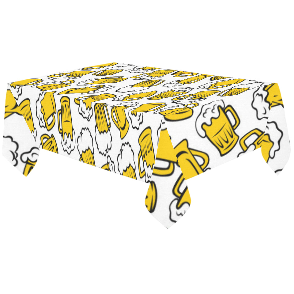 Beer design pattern Tablecloth