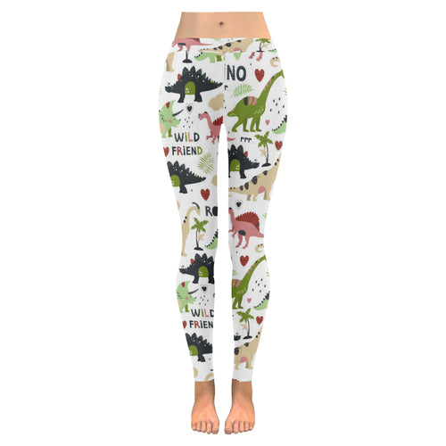 Cute dinosaurs pattern Women's Legging Fulfilled In US
