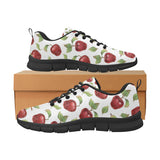 Red apples pattern Men's Sneaker Shoes