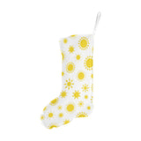 Sun pattern Christmas Stocking