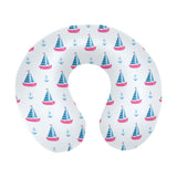 Sailboat anchor pattern U-Shaped Travel Neck Pillow