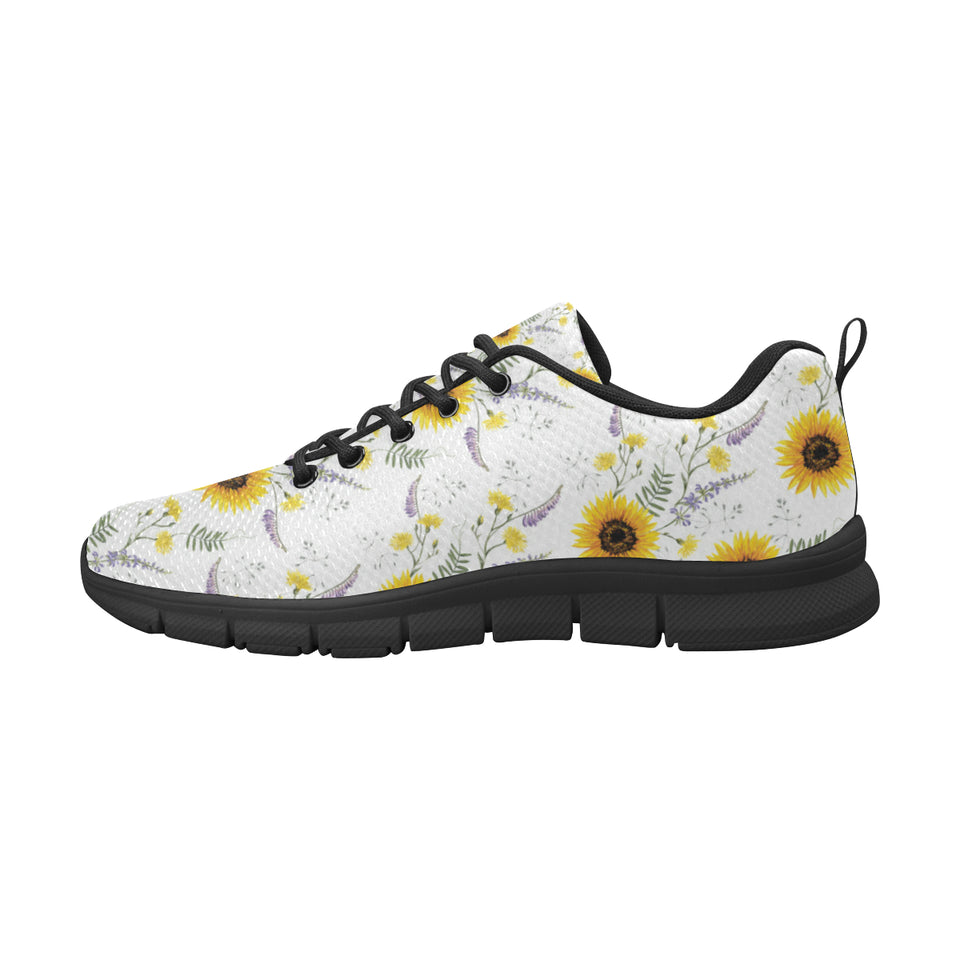 beautiful sunflowers pattern Men's Sneaker Shoes