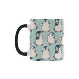 Cute Penguin pattern Morphing Mug Heat Changing Mug