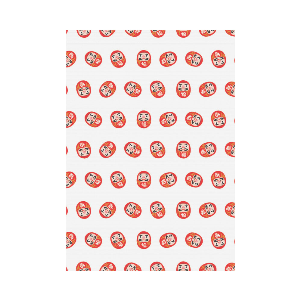 Daruma japanese wooden doll pattern House Flag Garden Flag