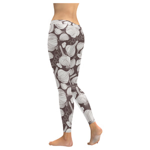 Garlic bulb dark background Women's Legging Fulfilled In US