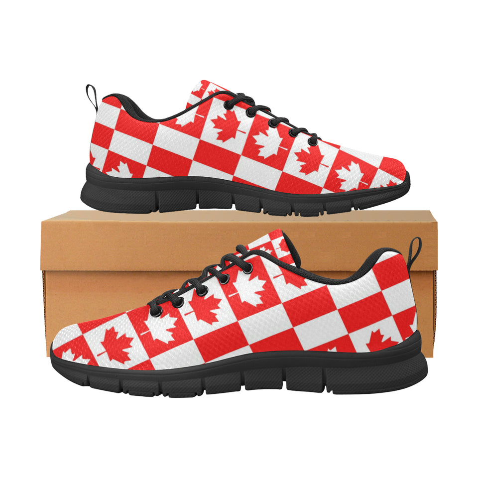 Canada Pattern Print Design 05 Men's Breathable Sneakers ( Model 055)