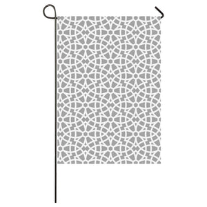 arabic gray pattern House Flag Garden Flag