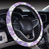 Hedgehog Pattern Print Design 05 Car Steering Wheel Cover