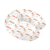 Chihuahua bone paw pattern U-Shaped Travel Neck Pillow