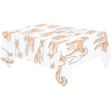 shiba inu dog pattern Tablecloth
