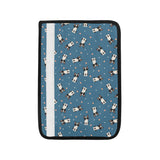 Cute boston terrier dog spattern Car Seat Belt Cover