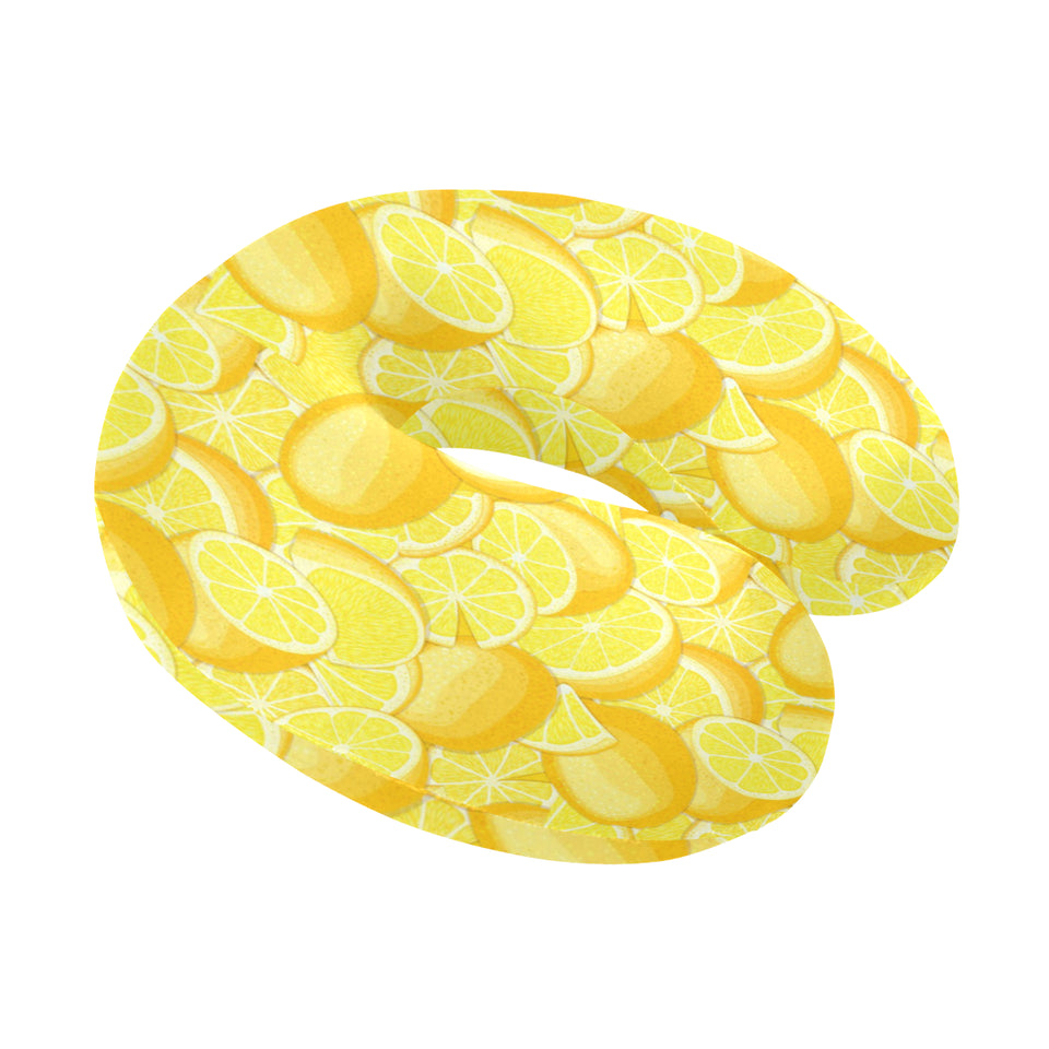 lemon pattern U-Shaped Travel Neck Pillow