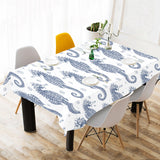 Seahorse pattern background Tablecloth