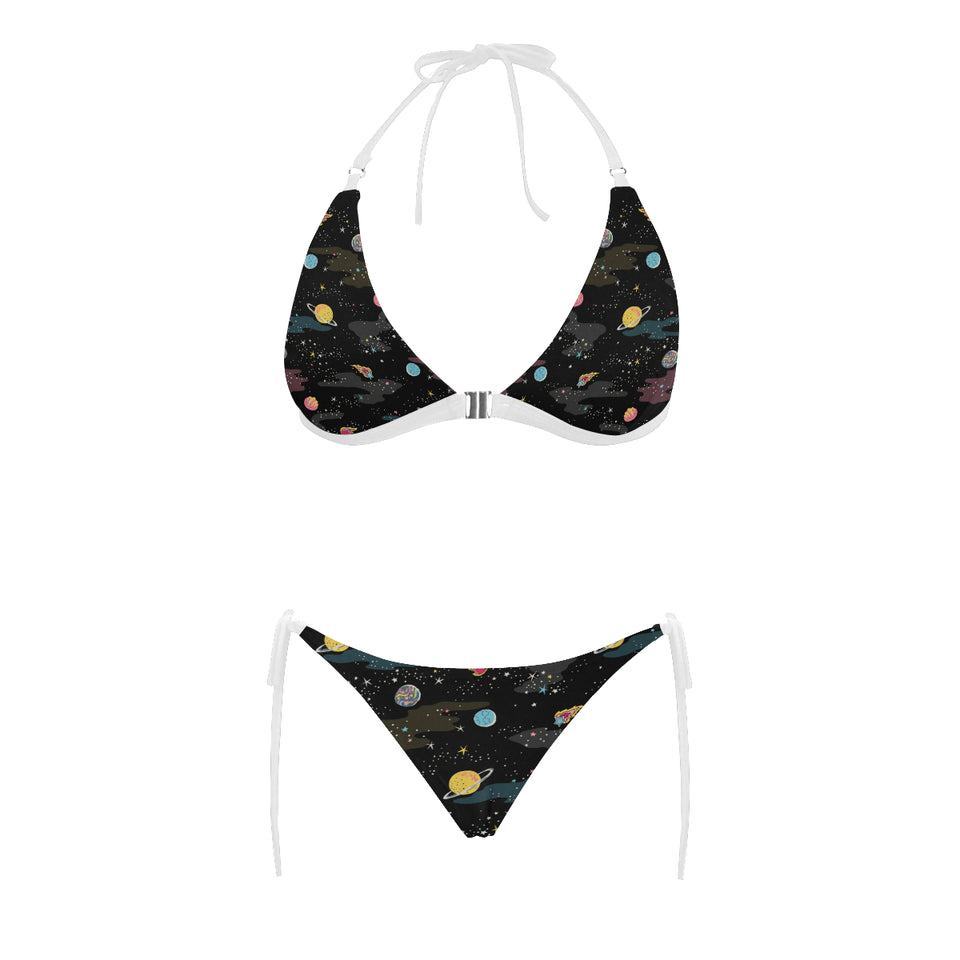 space pattern Sexy Bikinis Two-Piece Swimsuits