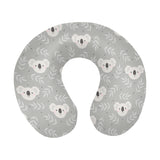 Cute koala leaves pattern U-Shaped Travel Neck Pillow