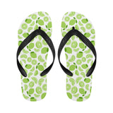 Lime design pattern Unisex Flip Flops