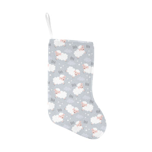 Sweet dreams sheep pattern Christmas Stocking