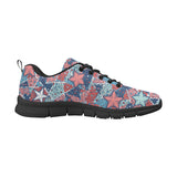 Hand drawn colorful starfish Men's Sneaker Shoes