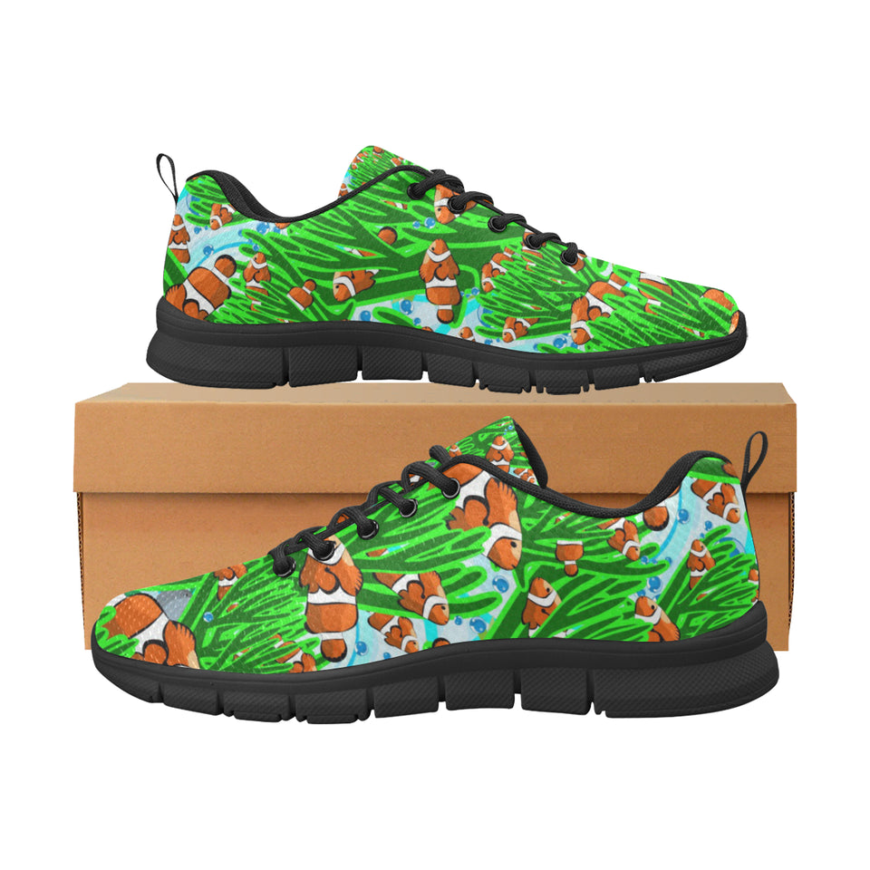 Clown Fish Pattern Print Design 01 Men's Breathable Sneakers ( Model 055)