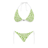 Lime design pattern Sexy Bikinis Two-Piece Swimsuits