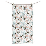 cute mermaid pattern Bath Towel