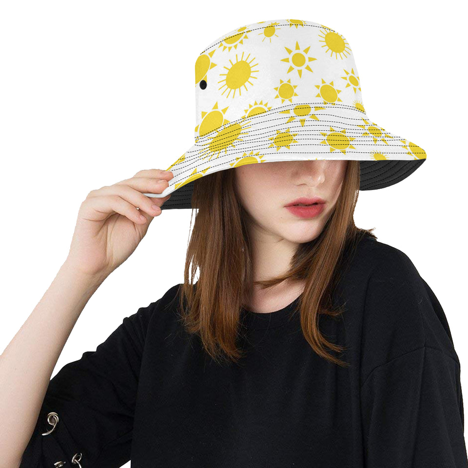 Sun pattern Unisex Bucket Hat