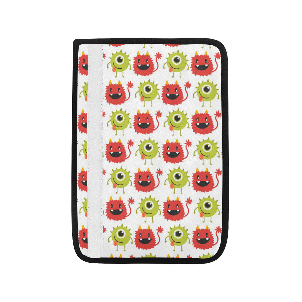 Alien Pattern Print Design 05 Car Seat Belt Cover