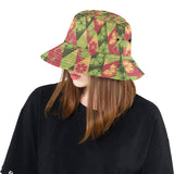 Cool Geometric lime pattern Unisex Bucket Hat